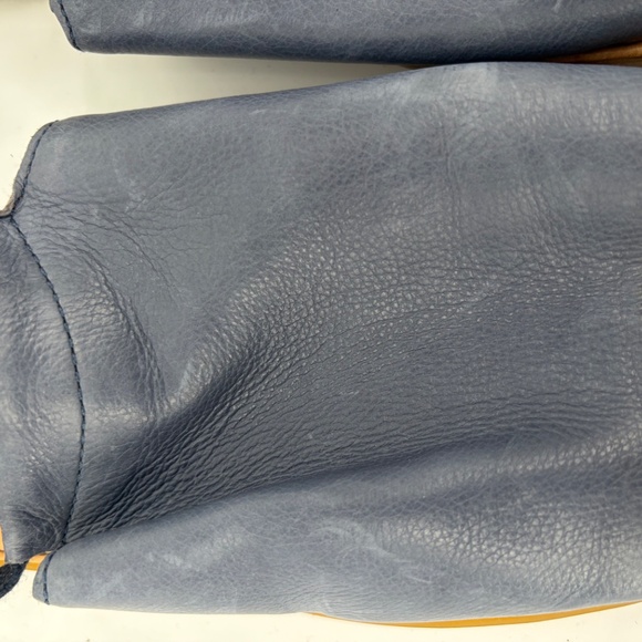 Born Cove Modern Women's Leather Sandals Blue Size US 10M - Picture 4 of 12